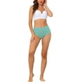 thumbnail image 2 of NOMADIC NOOK Women's High Waist Tummy Control Underwear 2 Packs XXL Maca Green, 2 of 4