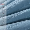 thumbnail image 4 of KASENTEX Quilt Mini Set-Stone Washed-Super Soft Bedspread-Light Weight-White Down Alternative Microfiber Fill-Machine Washable-Solid Colors, Twin + 2 Shams, Blue, 4 of 5