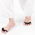 thumbnail image 4 of 2Pcs Toe Separators for Overlapping Toes Soft Silicone Bunion Corrector for Men Women Reusable Ergonomic Spacer for Foot Alignment Hallux Valgus Relief, 4 of 8