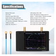 thumbnail image 2 of Portable Vector Network Analyzer 0kHz-3GHz Digital Display Touch Screen Shortwave MF HF VHF UHF Antenna Analyzer Stand Waves ,Multiple Functions, 2 of 7