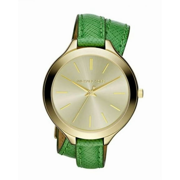 WATCH MICHAEL KORS STAINLESS STEEL GOLDEN GREEN WOMEN MK2287