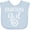 AE-Light Blue, variant on Inktastic Basketball Girl Sports Girls Baby Bib