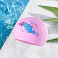 thumbnail image 4 of Gorro de natación 3D Sunnimix Nadar infantil para menores de 12 años Rosa Tiburon, 4 of 7