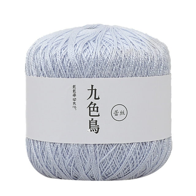 Lace Thread Diy Woven Cotton Fine Cotton Thread Crochet Yarn 8th