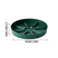 thumbnail image 3 of Home Garden Flower Pot Saucer Thickened Round Plastic Water Tray Control Breathable Base For Succulents Potted Plants, 3 of 6
