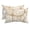Beige, Cream, White, variant on Chaise Lounge Headrest Pillow 1 Pack, Palm Tree Monstera Waterproof Chair Pillows with Insert Adjustable Elastic Strap for Beach Recliner, Slate Gray Ash Leaf Boho Botanical Tropical Outdoor Pillow