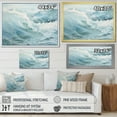 thumbnail image 4 of Designart "Tempestuous Blue Sea" Storms Wall Art Prints, 4 of 7