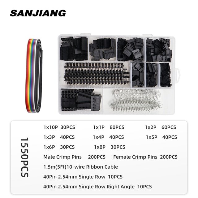 DuPont Terminals Crimping Tools SN-58B Plier Set XH2.54 SM Plug Spring Clamp For JST ZH1.5 2.0PH 2.5XH EH SM Boxed Connector Kit