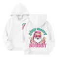 thumbnail image 6 of Staki Kids Ugly Christmas Sweater for Girls, Long Sleeves Hoodies Non-knited Sweatshirt Kids Christmas Hoodies(White,11-12 Years), 6 of 7