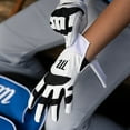 thumbnail image 4 of Marucci 2021 Signature Youth Baseball Batting Gloves Pair White | Blue Youth Small, 4 of 4