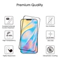 thumbnail image 2 of Dream Wireless  6.7 in. & 0.26 mm 2.5D Arcing Full Coverage Tempered Glass Protector for iPhone 12 Pro Max, Black, 2 of 6