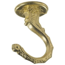 Westinghouse 2-1/2 In. Polished Brass Steel Swag Hook 70440