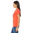 thumbnail image 3 of The Bella + Canvas Ladies The Favorite T-Shirt - CORAL - M, 3 of 3