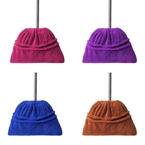 Multifunctional Lazy Broom Cover Cloth | Thickened Super Absorbent Mop & Sweep Replacement | Fleece Cleaning Dirt Cover | 1-Pack