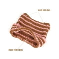 thumbnail image 5 of Lava Knit Cat Ear Beanie for Women, Soft Warm Striped Winter Hat, 19"-23" Universal Fit, 5 of 6