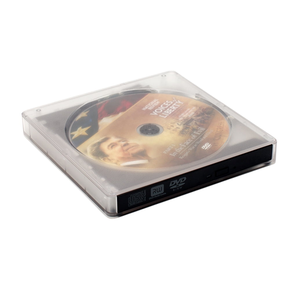 Portable CD/DVD Drive External CD Recorder Type C Interface for Video