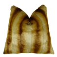 thumbnail image 1 of Plutus Sheared Chinchilla Handmade Throw Pillow, (26" x 26"), 1 of 2