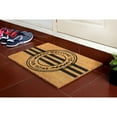 thumbnail image 3 of Rugsmith Black Machine Tufted Welcome to our Home Stripe Doormat, 18" x 30", 3 of 5