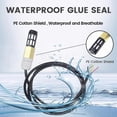 thumbnail image 3 of SHT40 SHT30 SHT20 SHTC3 Temperature Humidity Sensor Module Probe Cable Waterproof Digital Capacitance Sensors 1M I2C Output, 3 of 5
