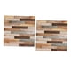 thumbnail image 2 of Pegatinas para casa de muñecas a escala 1:12, mini suelo de madera con veta, lámina para suelo de casa de muñecas estilo D, 2 of 9