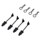 thumbnail image 4 of 4 piezas Clips de carrocería RC Sunnimix para ARA106040T1 ARA106040T2 ARA106042T1 ARA106042T2 ARA106044T1 ARA106044T2 ARA106046 ARA106048 ARA106058T1 ARA106058T2 ARA109001 ARA109011 ARAD80BS ARAD81LG ARAD81LR ARAD83LG ARAD84NW ARAD84SW ARAD88RL ARAD89BB ARAD89LL 1/7 1/8, 4 of 7