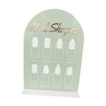 thumbnail image 3 of FITYLE Nail Art Display Stand,Portable Practice Board for Nail Art Design,Display Polish Board, Sample Display for Practice green, 3 of 9