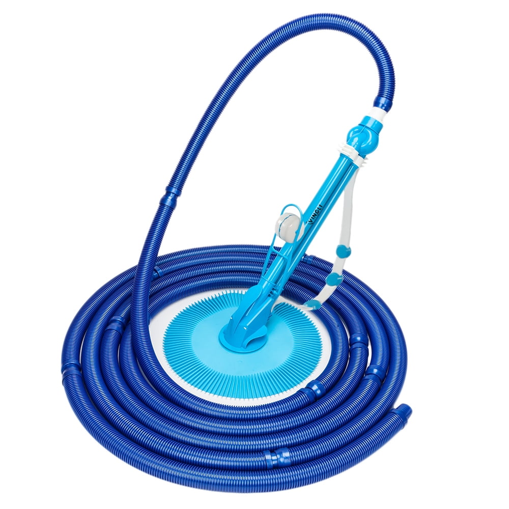 Zimtown Automatic Above Ground Swimming Pool Cleaner with 10 Hose, Pool Vacuum Set for Inground Swimming Pool