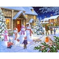 thumbnail image 1 of Diamante pintura Wdftyju Navidad completo taladro redondo punto de cruz bordado artesanal, 1 of 9