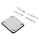 thumbnail image 2 of 2024 Guitar Neck Plate Metal Shim 4 Holes Reinforcement Board Instrument Accessory for Replacement, 2 of 5