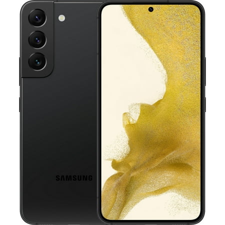 Pre-Owned Samsung Galaxy S22 5G Smartphone, Fully Unlocked,128 GB Storage + 8 GB RAM, Phantom Black (Refurbished: Good)