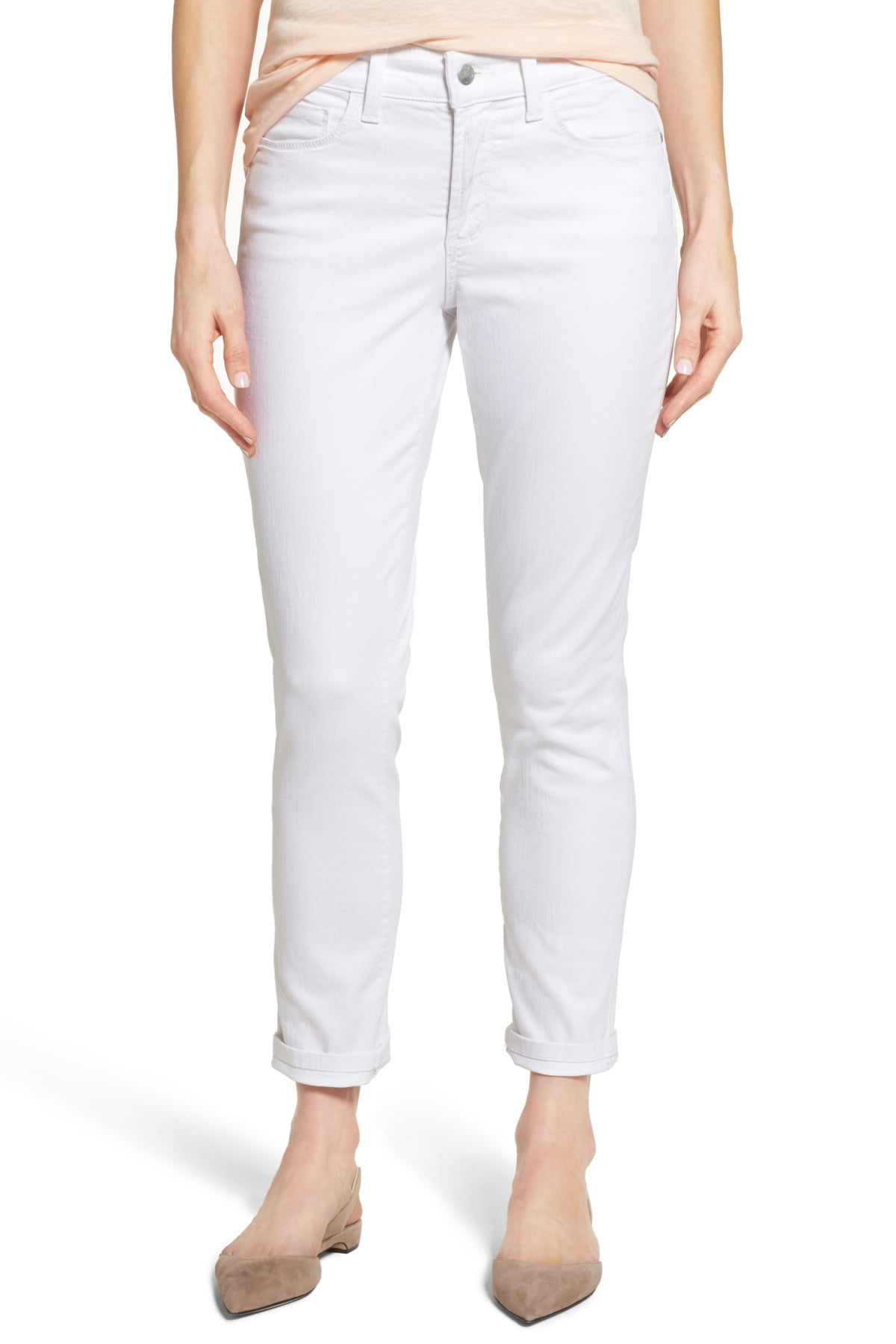 nydj alina convertible ankle jeans black