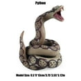 thumbnail image 2 of Ksopiavobs Realistic Animal Figures - Plastic Python Fake Snake Action Model, Early Educational Toy, Birthday Party Favors, Cupcake Topper, for Kid, 2 of 5