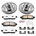 thumbnail image 3 of PowerStop Front Z36 Truck & Tow Carbon-Fiber Ceramic Brake Pad and Drilled and Slotted Rotor Kit Fits: FORD LINCOLN Select Models K1939-36, 3 of 9