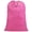 Hot Pink, variant on Large Canvas Cotton Laundry Bag with Drawstring & Handles, Heavy Duty Durable Dirty Clothes Organizer, Tear Resistant Hamper Liner Storage Bag, Travel Sack, 25.5 x 34inch