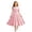 P288 Pink, variant on Tfken Comfy Dresses For Girls Soft Travel Holiday Girls A Line Dresses Polka Dot Print Casual Fashion Party Children Cute Clothes Size 5-6 Years