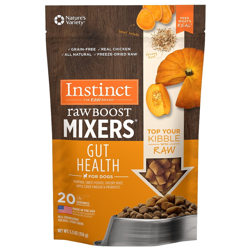 Instinct Freeze Dried Raw Boost Mixers Gut Health GrainFree All