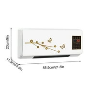 16000 BTU Ductless Portable Air Conditioners No Windows Needed, Wall Air Conditioner with Heaters, Split Ac Heating System, Fast Heating