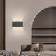 thumbnail image 4 of Aplique De Pared Con Pilas, Recargable, Regulable, Iluminación Arriba Y Abajo, Adhesivo Magnético, Luces De Pared Inalámbricas, Diseño Moderno Para Dormitorio, Sala De Estar,, 4 of 7