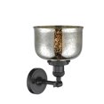 thumbnail image 2 of 203-OB-G78 Innovations Lighting Bell - 1 Light Wall Sconce In Industrial Style-12 Inches Tall and 8 Inches Wide-Oil Rubbed Bronze Finish-Silver Plated, 2 of 4