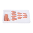 thumbnail image 3 of Women False Nails, False Color Nails 24PCS Breathable  for Parties F127,F128,F129,F131,F132, 3 of 7