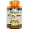 Sundown Naturals Cinnamon 1000mg Capsules, 200 ea (Pack of 3)
