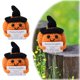 thumbnail image 3 of Halloween Divertido Positivo Vida Calabaza de punto de animales de sujeción de la tarjeta de ganchillo Pascua Cumpleaños Navidad Niñas Partido, 3 of 8