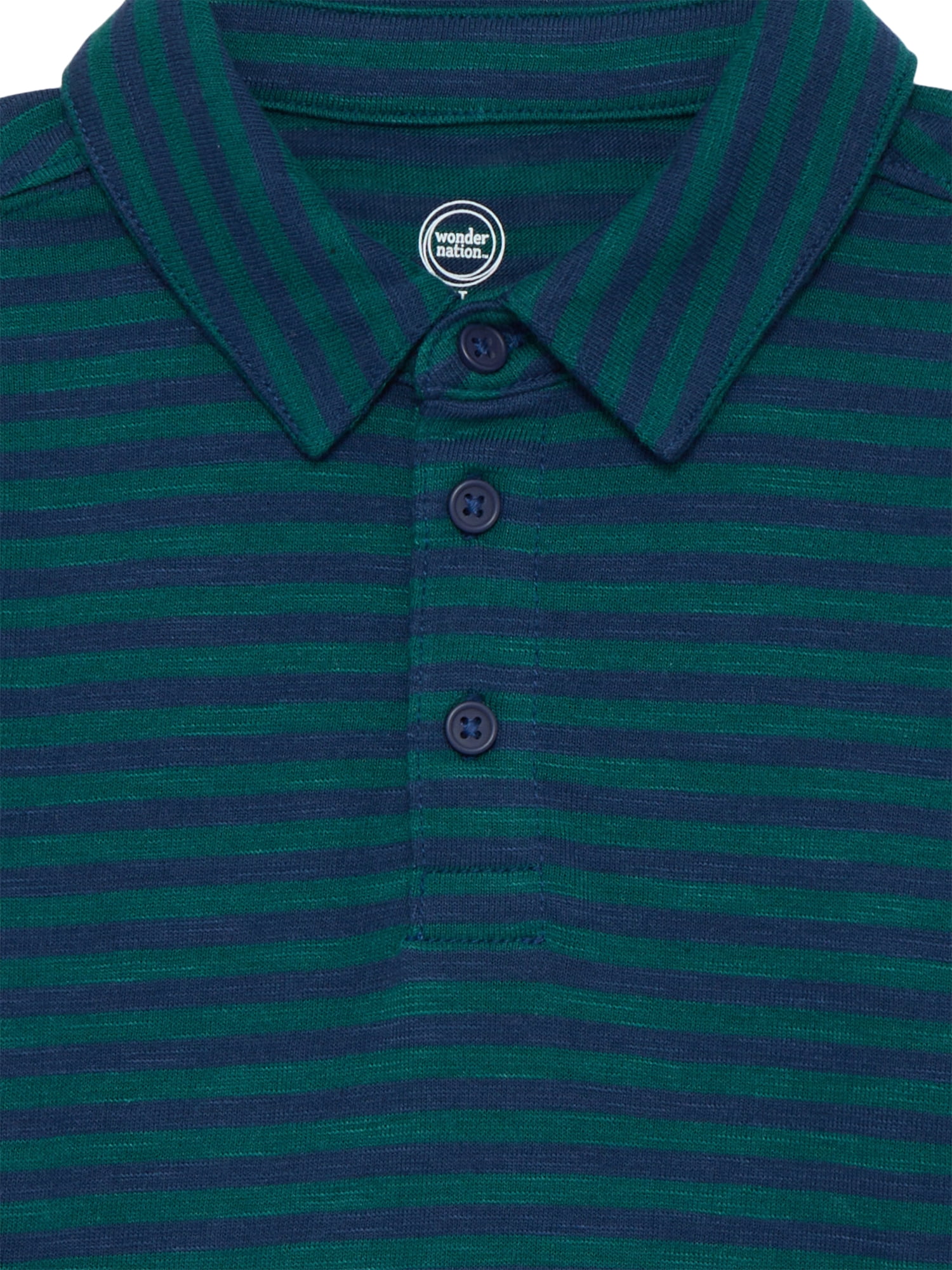 Wonder Nation Toddler Boy Henley Top, Sizes 12M-5T