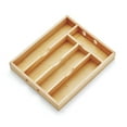 thumbnail image 1 of Cambridge Natural Wood Flatware Caddy, 1 of 4