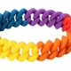 thumbnail image 4 of Pulsera de silicona trenzada arcoíris - Accesorio para eventos y festivales del Orgullo Gay LGBT - Pulsera de la amistad para hombres o mujeres, 4 of 5