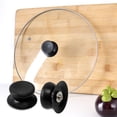 thumbnail image 4 of Uxcell Easy Lifting Universal Plastic Pot Lid Knob Handle Black 2Pack, 4 of 7