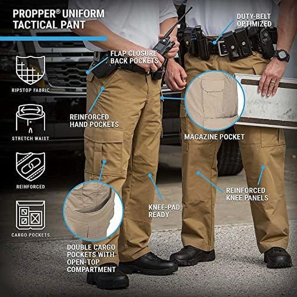 Propper Mens Uniform Pant 34X30-Stretch Waist - image 5 of 6