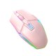 thumbnail image 5 of Ratón con cable USB Jinwen Efecto de luz colorido silencioso Rosado 800 1200 1600 DPI, 5 of 8