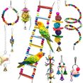 thumbnail image 1 of Juguetes De Loro De Pájaro, Juguete De Escalera De Campana Xtellar multicolor, 1 of 4