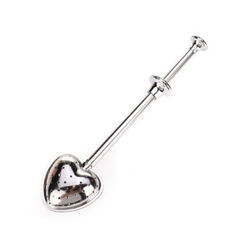 

Heart-Shape Push Style Tea Infuser Strainer